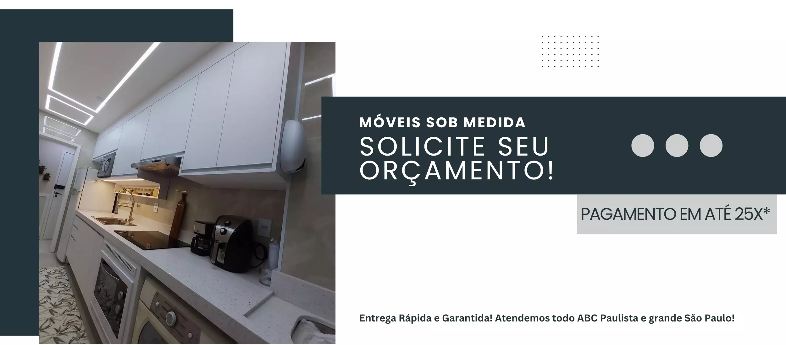 banner orçamento de moveis sob medida