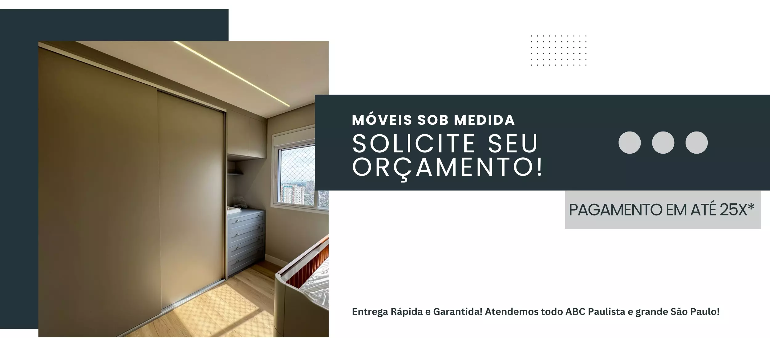 banner orçamento móveis planejados